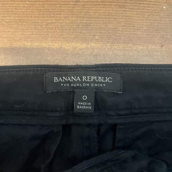 Banana Republic the‎ avalon shorts black size 0 - Picture 3 of 8